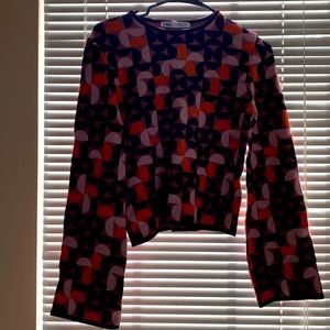 Zara jacquard sweater